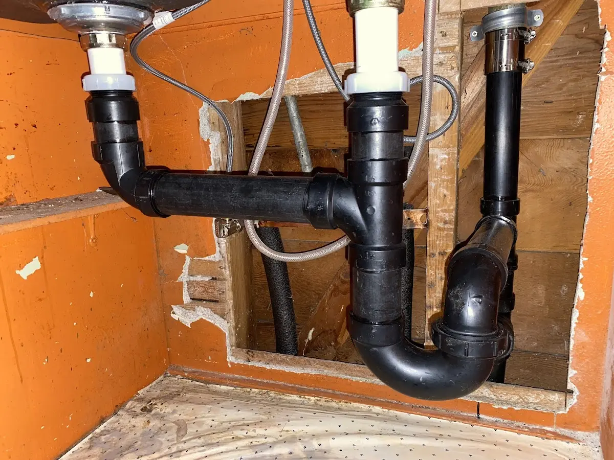 Professional Repiping Services equipment and tools on the job in Cincinnati